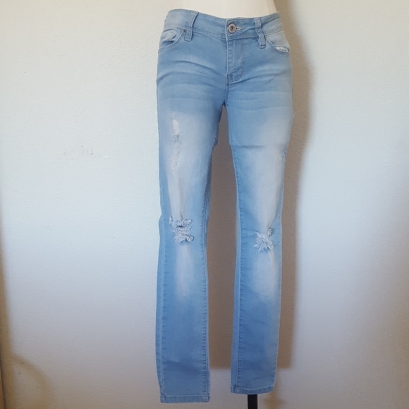 California Vintage Denim - California Vintage | Light Wash Skinny Jeans | 7